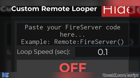 Fireserver loop