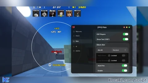 Auto Fire Silent Aim and Aimbot KEYLES