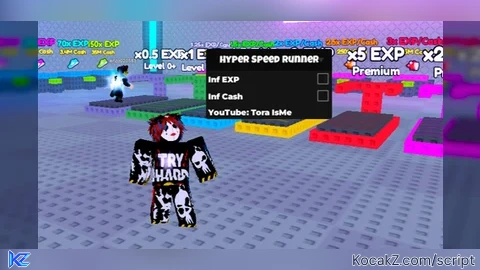 Hyper Speed Runnr  Inf Cash And Inf EXP
