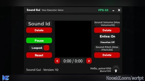 Sound Gui
