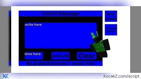 change message gui 1x1x1x1