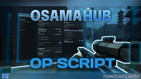 OP OSAMA HUB  SILENT AIM TRIGGERBOT N MORE