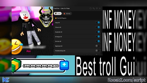 OP TROLL and INF MONEY GUI 2026