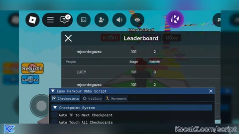 Script Auto Checkpoint And More