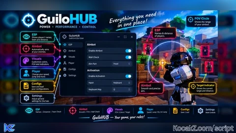 GuiloHUB | Universal FPS script