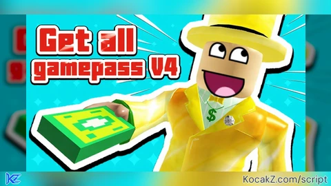 Get all gamepass V4 (Normal Version)