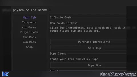 physco.cc TB3 Infinite Cash, Dupe AND MORE FREE