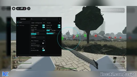 Nickhub ESP AIMBOT UNLIMITED AMMO