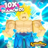 [x10 DIAMONDS] 💥 Coins Hero Simulator  icon