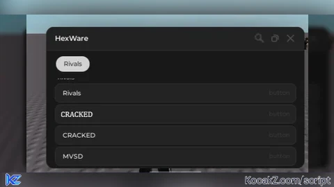 CRACKED HEXWARE MVSD AND RIVALS SCRIPT OP