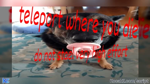 Teleport where you died