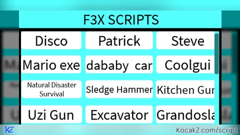 f3x gui -collection