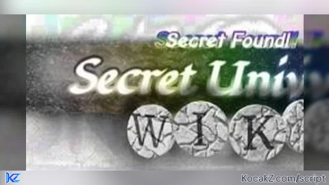 Secret universe