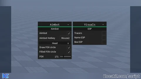 Azure Lib with ESP and Aimbot Source