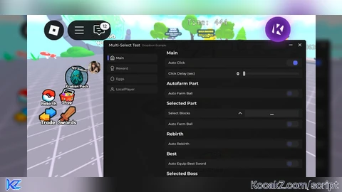 Sword Every Click Script Auto Farm And More