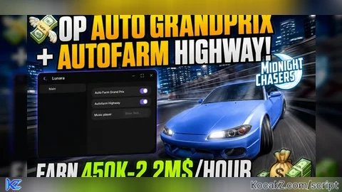 OP AUTO GRANDPRIX AND AUTOFARM Earn 450K to 2M per hour
