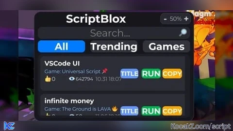 ScriptBlox Script Finder All Executor Work