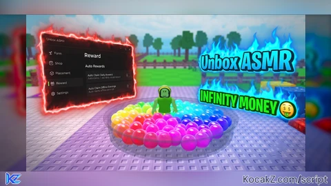 UNBOX ASMR SCRIPT AUTO FARM AUTO REBIRTH AND MORE