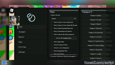 Forever Hatchers Script Auto Farm And More Keyless (Fixed)