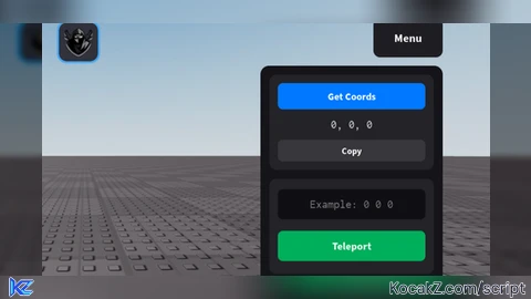 Basic coordinate generator and teleporter