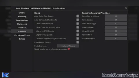 FARM CLAN XP AND INSANE FEATURES