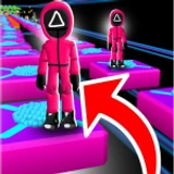 Impossible Glass Bridge Obby! (Squid Game)
