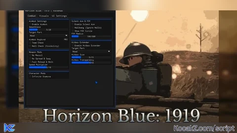 | Horizon Blue 1919 | Silent Aim, ESP and MORE!