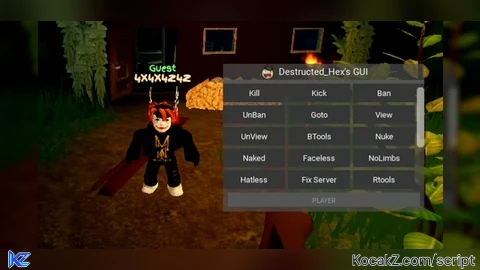 reuploaded DESTRUCTED HEX GUI v2 by me