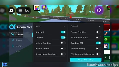 Zombies Bunker zombies tycoon Script auto kill inf zombies