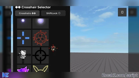 Shiftlock and Crosshair Selector