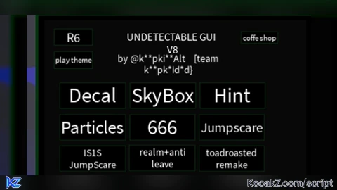 UNDETECTABLE GUI V8