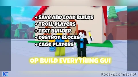 Save and Load Builds Create Text Troll Players OP GUI