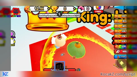 Auto teleport to food
