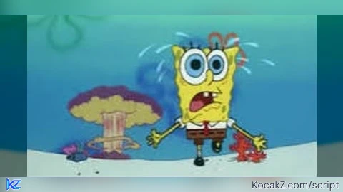 Explode fly spongbob meme script