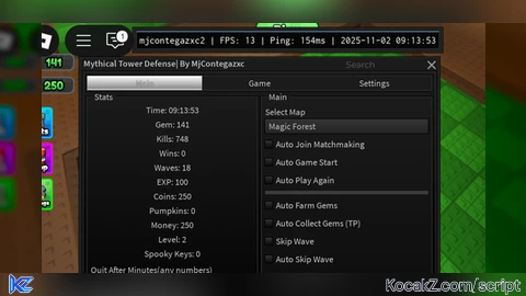 Script Auto Farm Gem And More Feature