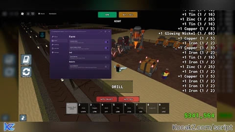 AUTO FARM INSTANT DRILL AUTO CRAFT