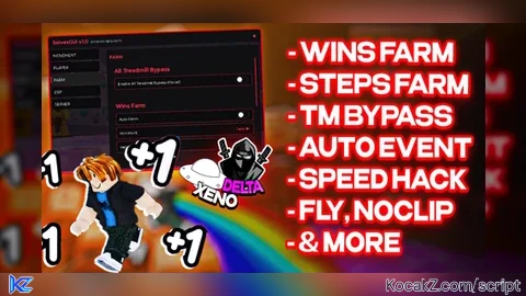 SolvexGUI Wins Farm Steps Farm Event Farm Speed Boost Fly