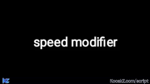 Speed Modifier