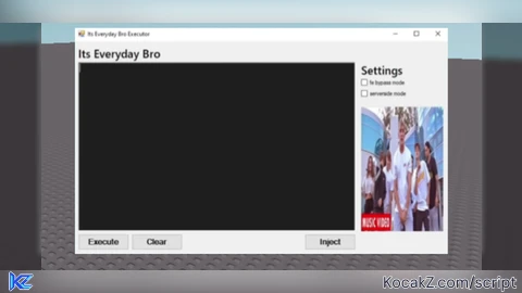 Its everyday bro executor