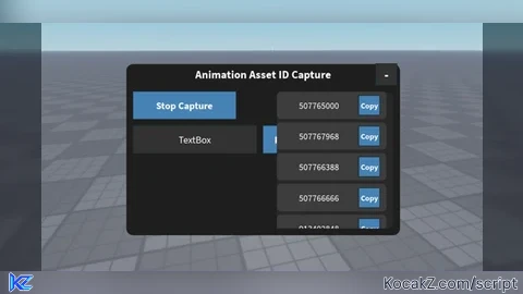Animation ID Capture