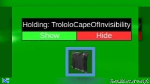 Held Item Display GUI