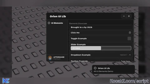 Orion UI